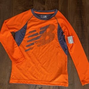 New Balance Boys Athletic Long Sleeve Shirt - Sz 6